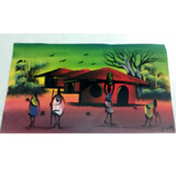 African village Life Original Paintings