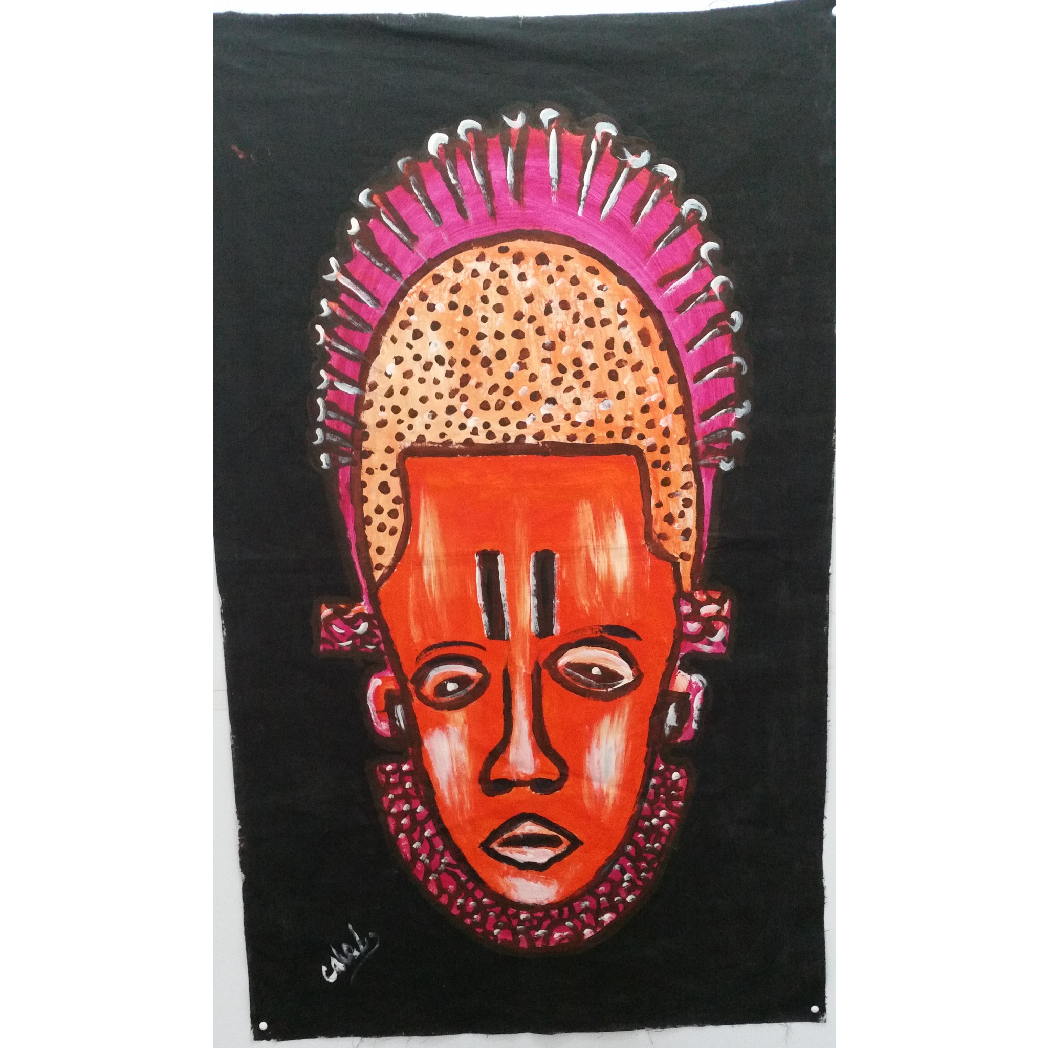 Yoruba Mask Painting