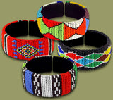 Beaded Bangle Round Mixed